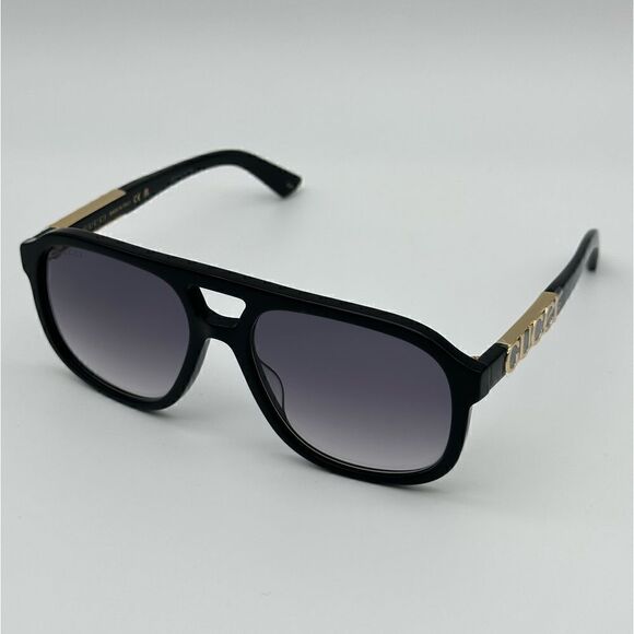 GUCCI Sunglasses GG1188S 002 Black/Grey Unisex NEW main image 9
